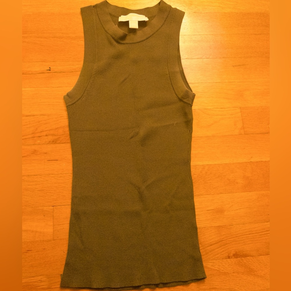 Michael Kors Olive Knit Top